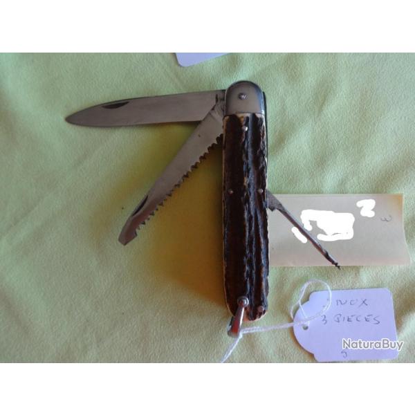N5 couteau pliant bargeon issarinox inox chasse chasseur pche pcheur militaire randonne