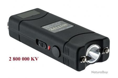Shocker électrique Mini rectangle de 2 800 000 Volts avec Led (Type Taser)  - Shocker (7895808)