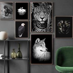 Peinture Impression HD sur Toile Animaux, Modele: Non, Taille: 60x90cm