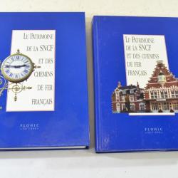 Le Patrimoine de la SNCF et des chemins de fer Français, TOME I II 1 et 2, Flohic editions