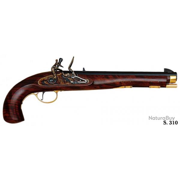 Pistolet Kentucky  silex cal 45