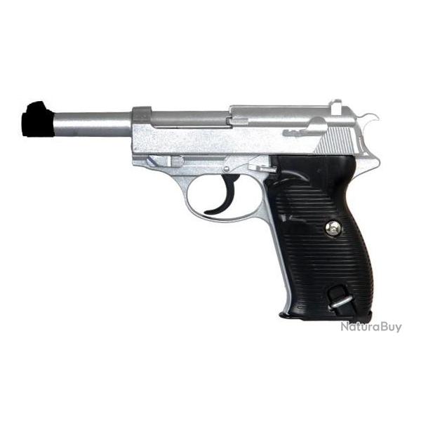 Rplique pistolet  ressort Galaxy G21 P38 full metal 0,5J