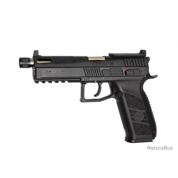 Rplique GBB CZ P-09 Optic Ready Gold Co2 1J