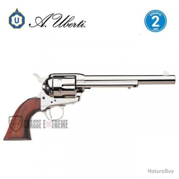 Revolver UBERTI 1873 Single Action Cattleman 5.1/2" Cal 9mm Blanc