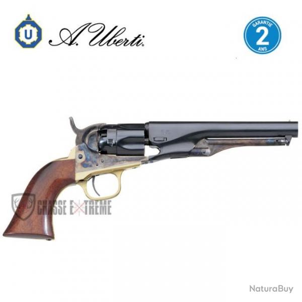 Revolver UBERTI 1862 Police 4.1/2" Cal 36 4 Nickel Grave
