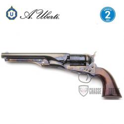 Revolver UBERTI 1861 Navy Cal 36 7"1/2 Bronzé, barillet gravé