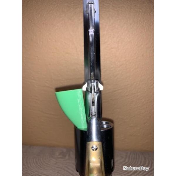 Entonnoir vert clair pour revolver  poudre noire: colt, remington, roger & spencer, ruger old army
