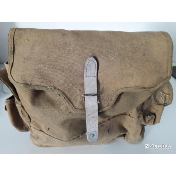 musette masque a gaz , ANP 31 france ww2 beaux marquages