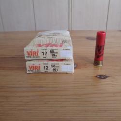 vends cartouches VIRI calibre 12 mm grenaille N° 10