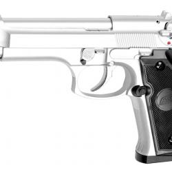 Réplique pistolet M92 gaz chrome GNB