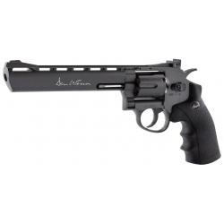 Réplique revolver Dan wesson 8pouces noir low power