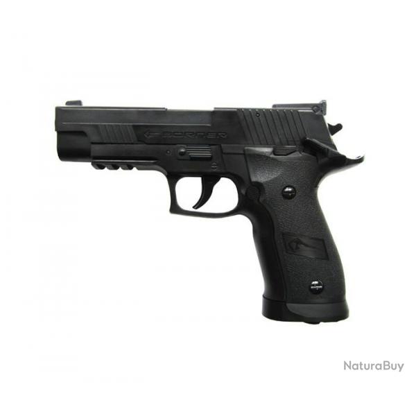 Pistolet Co2 culasse fixe BORNER Z122 cal. 4.5mm BB's