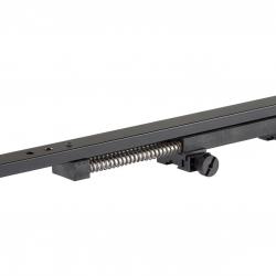Montage amortisseur universel noir rail 11 mm