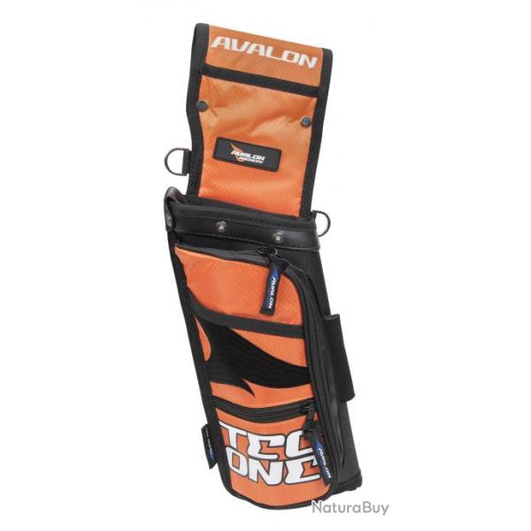 AVALON - Carquois de hanche TEC ONE Field ORANGE GAUCHER (LH)