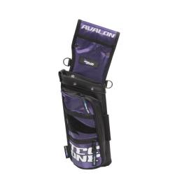 AVALON - Carquois de hanche TEC ONE Field GAUCHER (LH) VIOLET