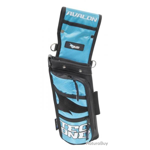 AVALON - Carquois de hanche TEC ONE Field GAUCHER (LH) TURQUOISE