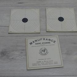 lot de 30 cibles Manufrance