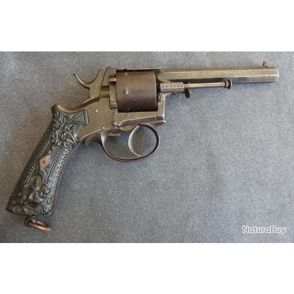 Beau revolver pour officier Revolver brevet J. Schilling a Shul calibre 380 CF