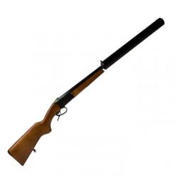 Fusil de chasse monocoup silencieux Baikal bois - ...