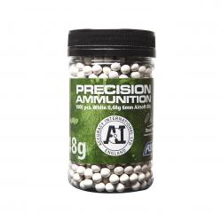 Billes Airsoft 6mm Accuracy Int. 0.48g x 1000 blanches