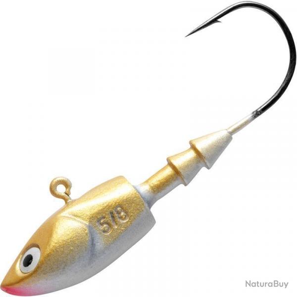TETE PLOMBEE DEEP JIG BRONZE / GOLD 10gr