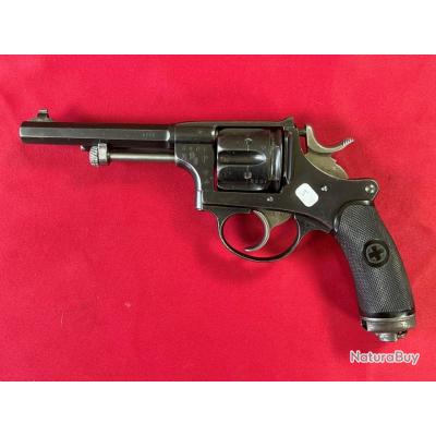 Très beau revolver réglementaire Suisse mod.1882/1 cal.7,5 suisse(7.5 Nagant) (237)