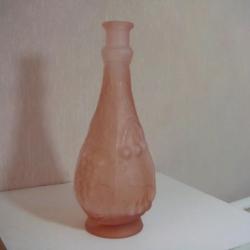 vase ancien coloré hauteur 27 cm diametre 11 cm