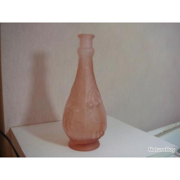 vase ancien color hauteur 27 cm diametre 11 cm