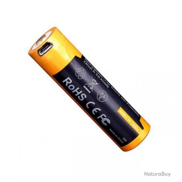 Accu rechargeable USB Li-ion 18650 3,6 V 2600 mAh [Fenix]