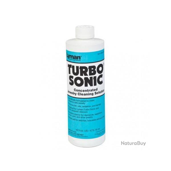Solution de nettoyage par ultrasons - LYMAN Jewelry Turbo Sonic