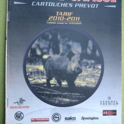 Catalogue  Europe  chasse  2010  -  2011