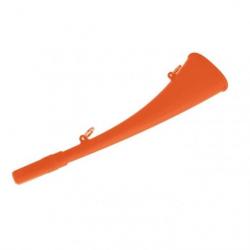 Corne d'appel Elless ABS orange fluo - 25 cm - 25 ...