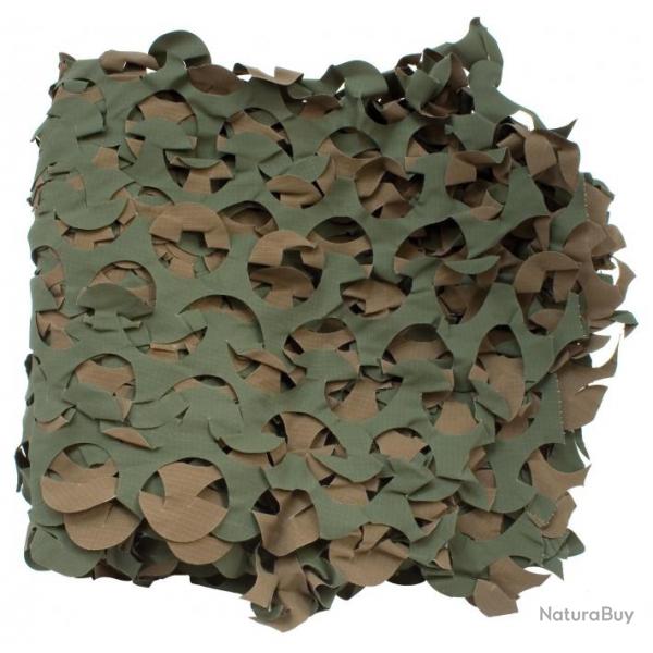 Filet de camouflage vert OD. Vert - 6 x 2,40 mtres