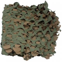 Filet de camouflage vert OD. Vert - 78 x 2,40 mètres