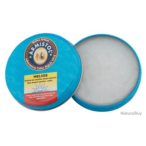 Bote de graisse de vaseline neutre blanche Helios - Armistol