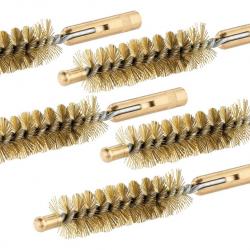 Lot de 3 brosses embout femelle. Cal. 69/75