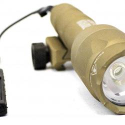 Lampe tactical pistolet nx600l tan - Nuprol