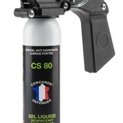 Aérosol Concorde Defender Gel CS 80 100 ML Avec Poignée