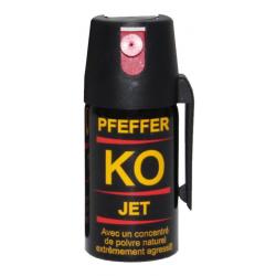 Aérosol lacrymogène poivre KO JET [50 ml]