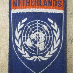 Patch Contingent Hollandais ONU,velcroc