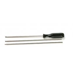 Baguette de nettoyage acier (3 pièces)