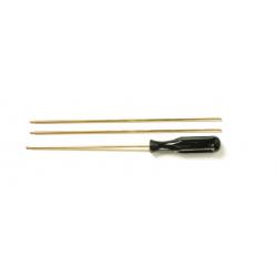 Baguette de nettoyage laiton (3 pièces)