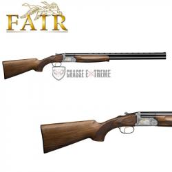 Fusil Superposé FAIR Lusso Ergal Ejecteur Cal 12/76 Crosse Anglaise Double Détente