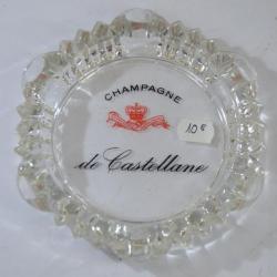 Cendrier publicitaire Champagne de Castellane, années 1980 ??