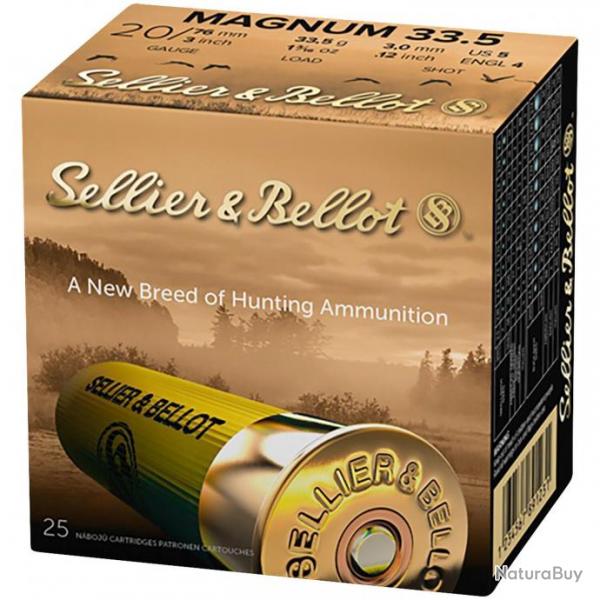 20/76, Chasse Plastique Magnum (33,5gr-3mm) (Calibre: 20/76)