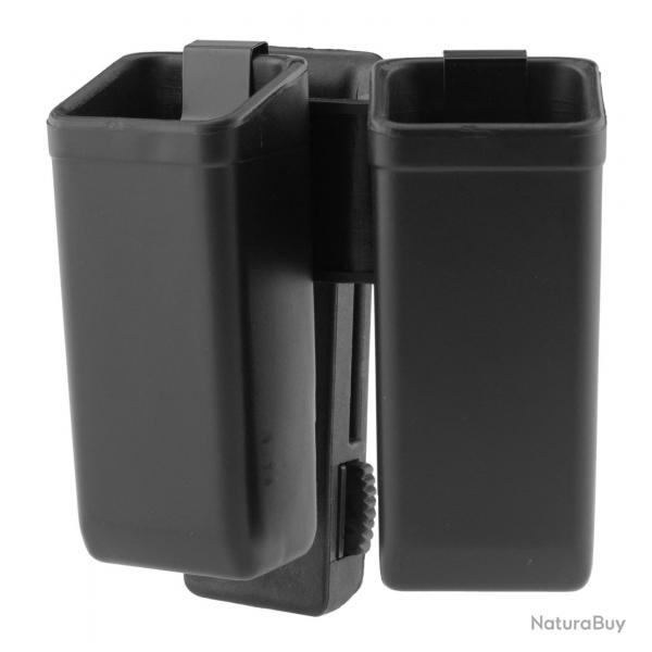 Porte chargeur pivotant double 2 chargeurs 9mm