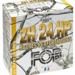 Cartouches Fob ZH Acier haute performance - Cal. 20/70 N°6