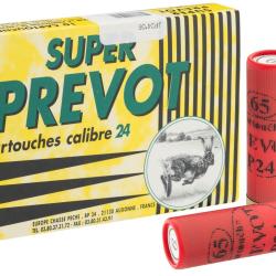 Cartouche Pr&eacute;vot Super Bourre Jupe - Cal. 24/65
