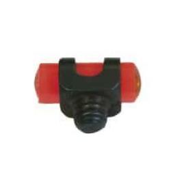 Guidon fluo rouge à visser.Diam. 2,6 mm