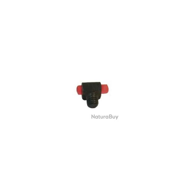 Guidon fluo micro rouge  visser.Diam. 2,6 mm